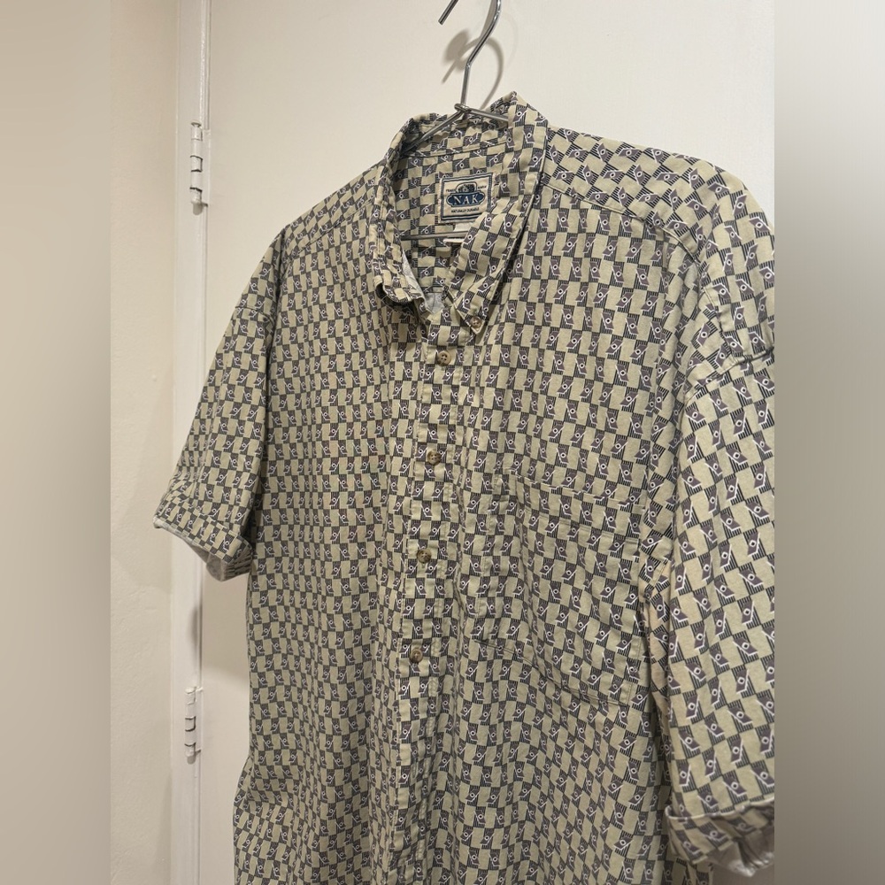 Fun, vintage NAK gambling shirt